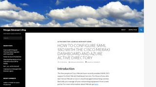 
                            9. How to configure SAML SSO with the Cisco Meraki Dashboard and ...