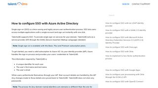 
                            5. How to configure SSO with Azure Active Directory – Support ...