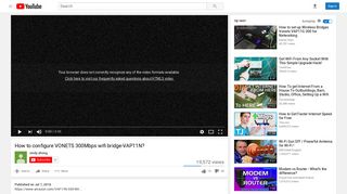 
                            6. How to configure VONETS 300Mbps wifi bridge-VAP11N? - YouTube