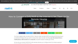 
                            7. How to Connect a DVR & NVR to the Internet & Set Them Up for ...