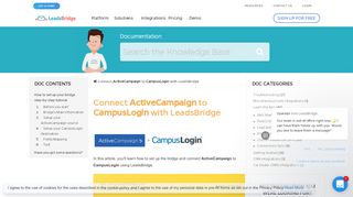 
                            7. How to connect ActiveCampaign to Campus Login | LeadsBridge ...