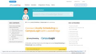 
                            12. How to connect Acuity Scheduling to Campus Login | LeadsBridge ...