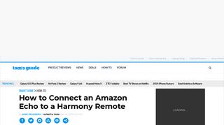 
                            5. How to Connect an Amazon Echo to a Harmony Remote - Tom's Guide