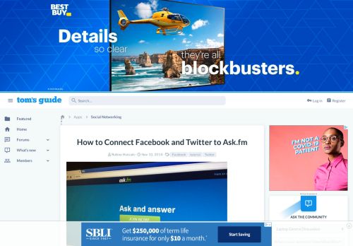 
                            6. How to Connect Facebook and Twitter to Ask.fm | Tom's Guide Forum