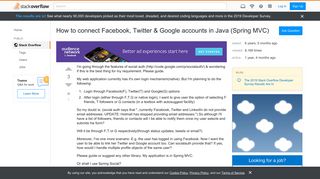 
                            2. How to connect Facebook, Twitter & Google accounts in Java (Spring ...