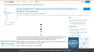 
                            13. How to connect from a VMware guest machine to the server installed ...