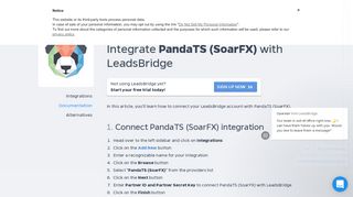 
                            10. How to connect PandaTS (SoarFX) | LeadsBridge Documentation