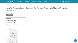 
                            7. How To connect Range Extender to existing ... - D-Link - Vietnam
