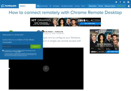 
                            6. How to connect remotely with Chrome Remote Desktop ...