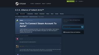 
                            12. How To Connect Steam Account To Aeria? :: A.V.A. ...