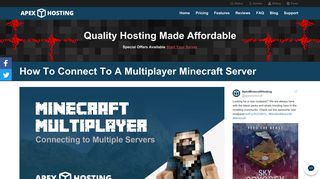 
                            6. How To Connect To A Multiplayer Minecraft Server