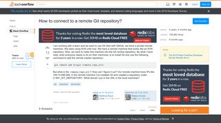 
                            1. How to connect to a remote Git repository? - Stack Overflow