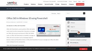 
                            9. How to Connect to Office 365 Services with PowerShell - Vembu