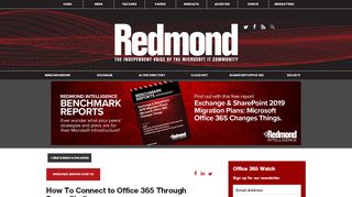 
                            5. How To Connect to Office 365 Through PowerShell - Redmondmag.com