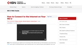 
                            9. How to Connect to the Internet on Your Wii U - Wii U Wiki Guide - IGN