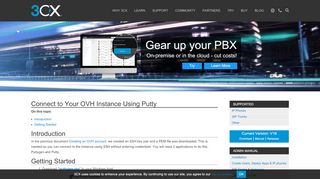 
                            7. How to connect to your OVH instance using Putty - 3CX