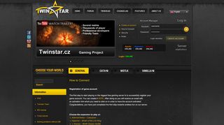 
                            2. How to Connect - TwinStar.cz