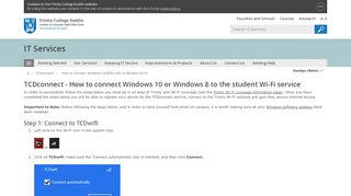 
                            9. How to Connect Windows 7 to Student Wi-Fi - IT Services : Trinity ...