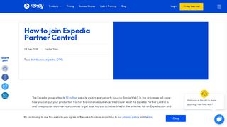 
                            12. How to Connect with Expedia Partner Central : Rezdy
