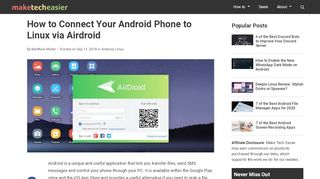 
                            10. How to Connect Your Android Phone to Linux via Airdroid