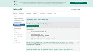 
                            3. How to connect your device to My Kaspersky