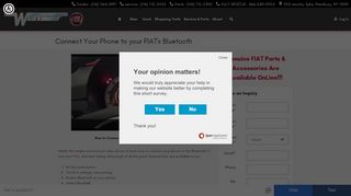 
                            13. How to Connect your FIAT Bluetooth & your Phone - FIAT of Westbury