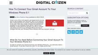 
                            5. How To Connect Your Gmail Account To Your Windows Phone 8.1 ...