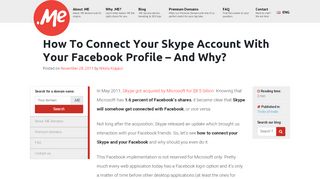 
                            5. How To Connect Your Skype Account With Your Facebook ...