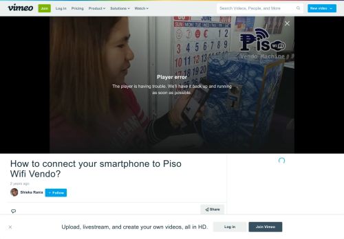 
                            13. How to connect your smartphone to Piso Wifi Vendo? on Vimeo