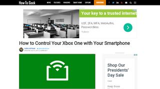 
                            11. How to Control Your Xbox One with Your Smartphone