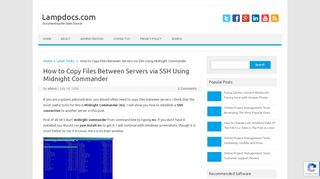 
                            9. How to Copy Files Between Servers via SSH Using Midnight ...