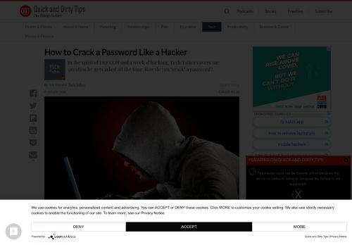 
                            13. How to Crack a Password like a Hacker - Quick and Dirty Tips