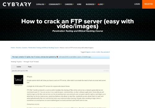 
                            1. How to crack an FTP server (easy with video/images) - Penetration ...