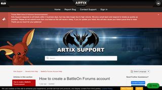 
                            4. How to create a BattleOn Forums account – Artix Support