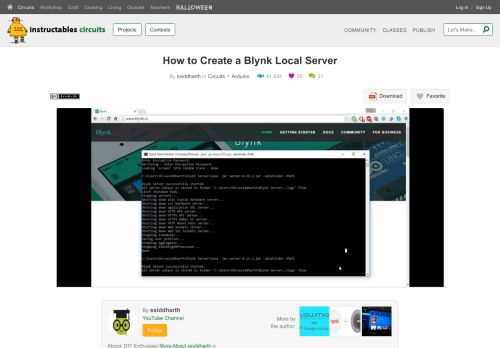 
                            6. How to Create a Blynk Local Server - Instructables