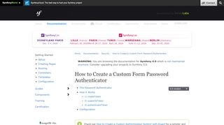 
                            2. How to Create a Custom Form Password Authenticator (Symfony 4.0 ...