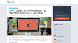 
                            4. How to Create a Custom WordPress Login Page with Caldera Custom ...