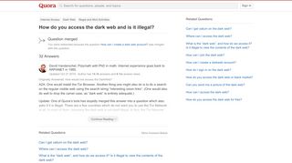 
                            10. How to create a dark web account - Quora
