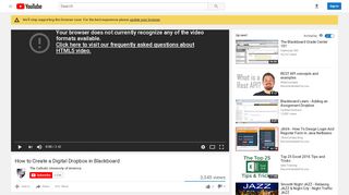 
                            8. How to Create a Digital Dropbox in Blackboard - YouTube