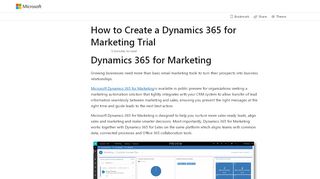 
                            10. How to Create a Dynamics 365 for Marketing Trial – Microsoft Lystavlen