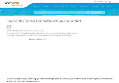 
                            12. How to create a Facebook Business Account for your not-for-profit ...