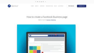 
                            7. How to create a Facebook Business page - Quill Group