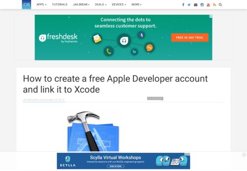 
                            9. How to create a free Apple Developer account and link it to Xcode