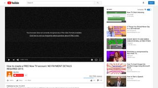 
                            4. How to create a FREE Now TV account. NO PAYMENT DETAILS ...