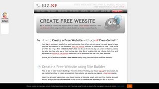 
                            6. How to Create a Free Website with .CO.NF Free domain name? - Biz.nf