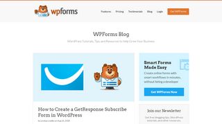 
                            7. How to Create a GetResponse Subscribe Form in WordPress