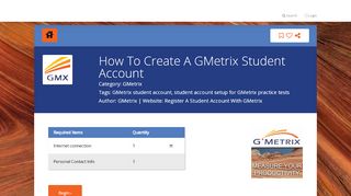 
                            11. How To Create A GMetrix Student Account - Steptap
