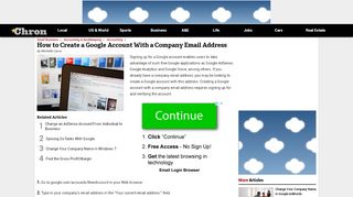 
                            9. How to Create a Google Account With a Company Email Address ...