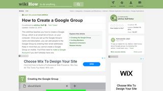
                            10. How to Create a Google Group (with Pictures) - wikiHow