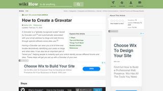 
                            9. How to Create a Gravatar: 6 Steps (with Pictures) - wikiHow
